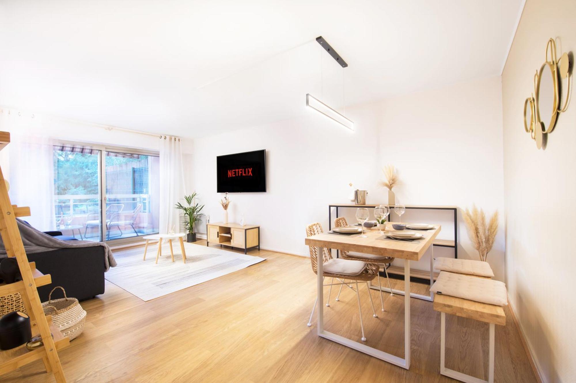 Appartement Renove - Terrasse - Parking - Bm Nice Eksteriør bilde